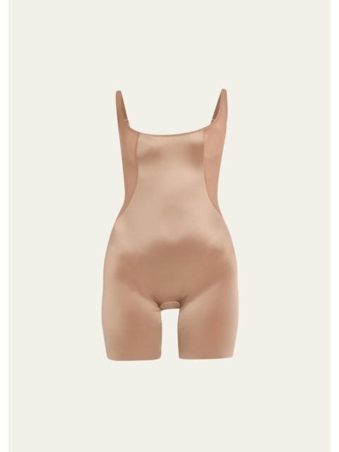 SPANX Open-Bust Mid-Thigh Shaping Bodysuit