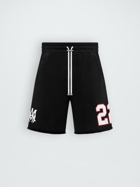 AMIRI OVERSIZED 22 FOOTBALL SHORT