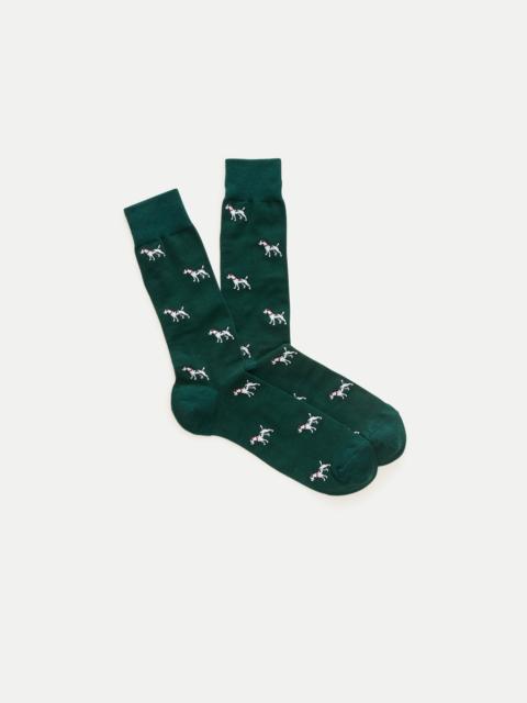 J.CREW Dog critter socks