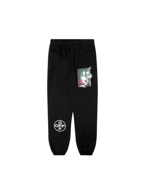 Off-White Off-White Mariana De S Slim Sweatpant 'Black / Multicolor'