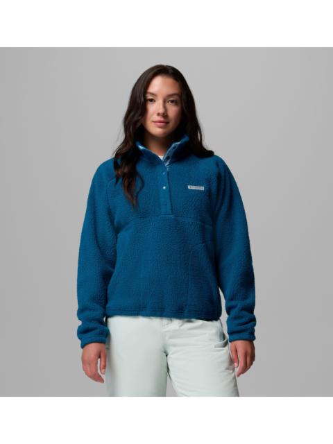 Columbia Women's Jasper Ridge Pebbled Fleece Half Snap
