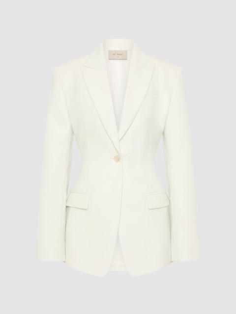 ST. AGNI Contour Blazer - White