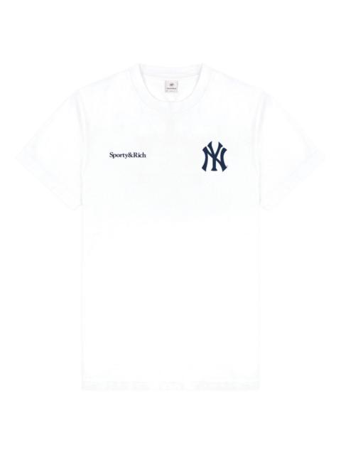 Sporty & Rich Yankees Serif T-shirt