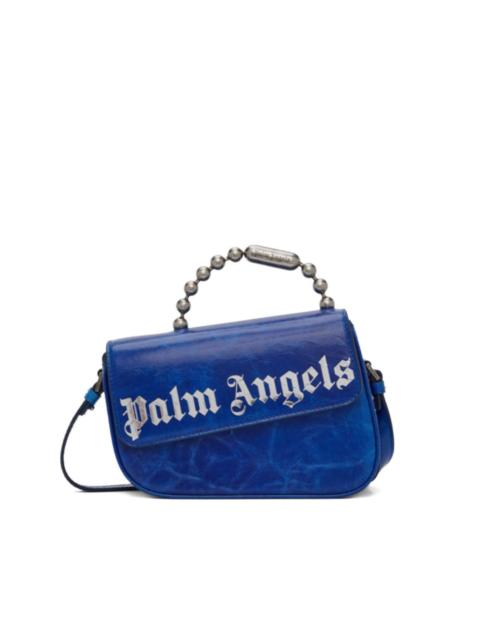Palm Angels logo asymmetric shoulder bag