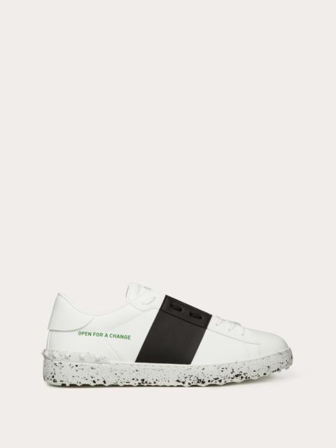 Valentino OPEN FOR A CHANGE SNEAKER IN BIO-BASED MATERIAL