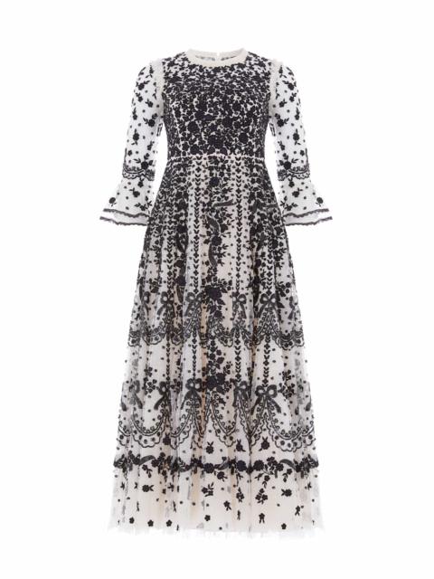 Needle & Thread Adeline Round Neck Ankle Gown