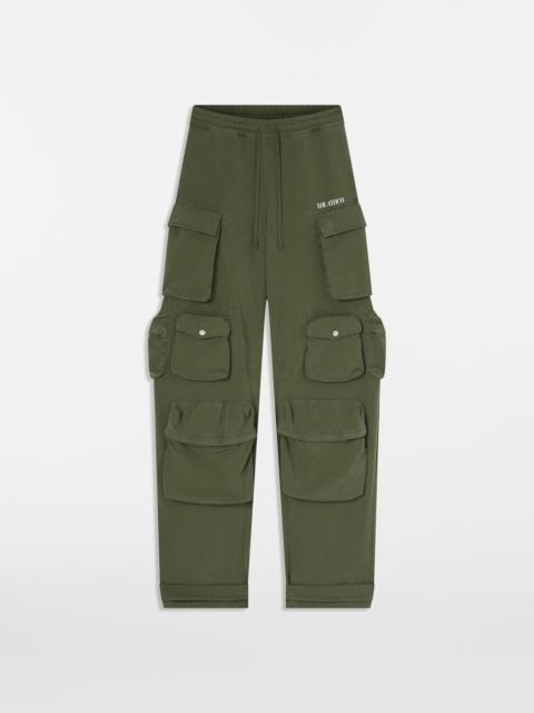 THE ATTICO FOREST GREEN JOGGERS