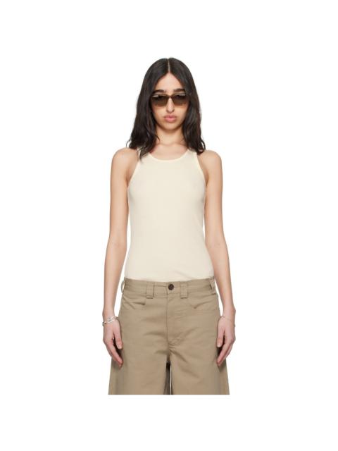Off-White Francis Jersey Rib Tank Top