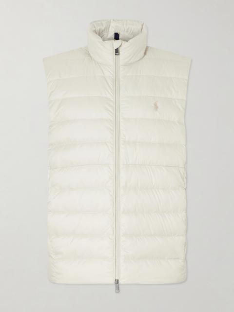 Polo Ralph Lauren Logo-Embroidered Quilted Shell Down Gilet
