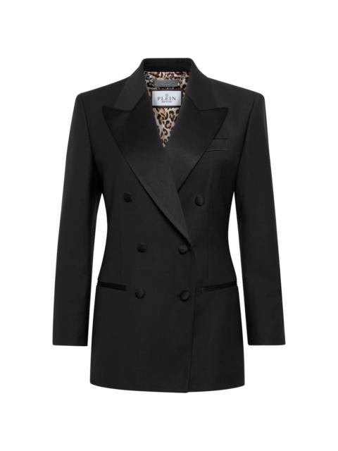 PHILIPP PLEIN peak-lapels double-breasted blazer