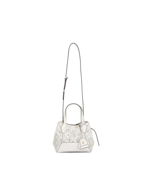 JIMMY CHOO mini Lace Diamond tote bag