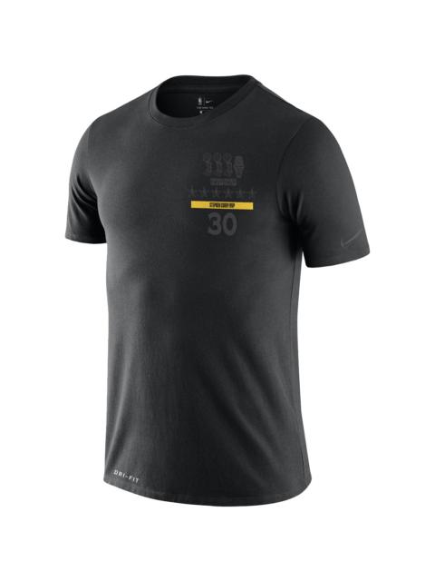 Nike NBA Golden State Warriors Curry Mvp T-Shirt "Black" BV1542 010