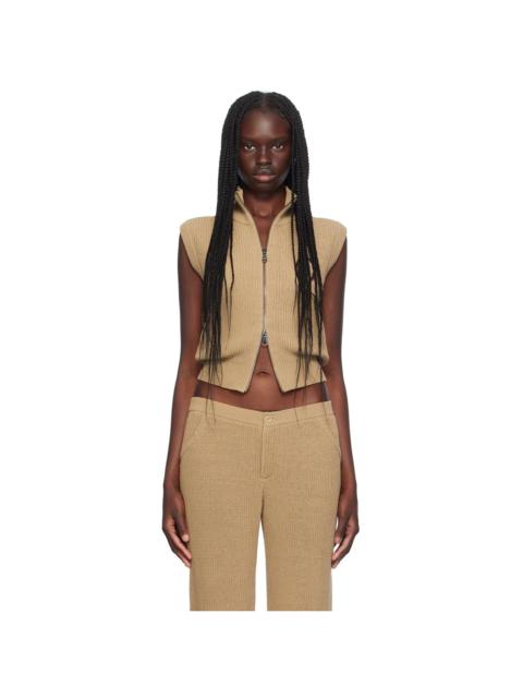 AYA MUSE Brown Aries Vest