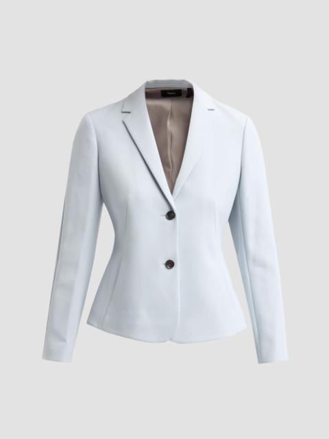 Theory Women's Shaped Crêpe Blazer - Luna