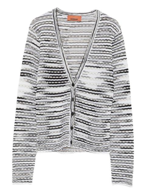 Missoni stripe-knit cardigan