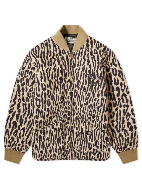 WACKO MARIA Wacko Maria Dickies Leopard Quilted Jacket