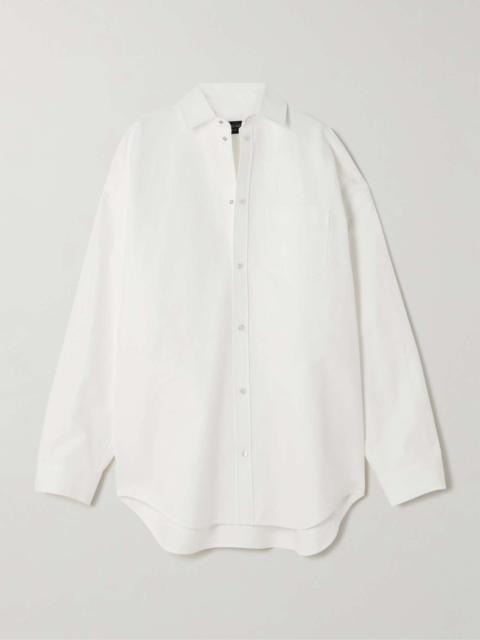 BALENCIAGA Oversized cotton-poplin shirt