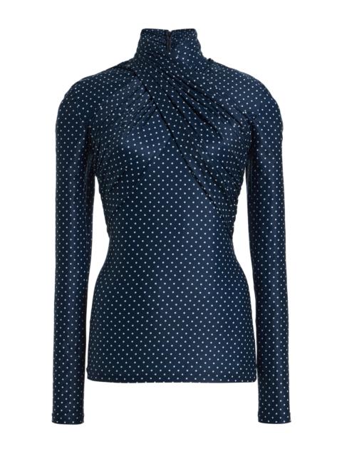 FRANÇOISE Odessa Draped Jersey Top