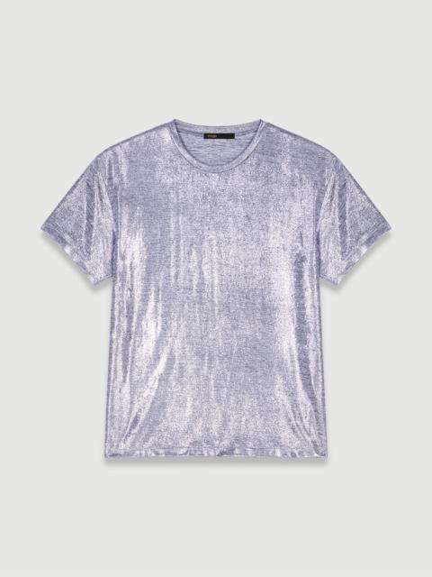 maje Lamé T-shirt