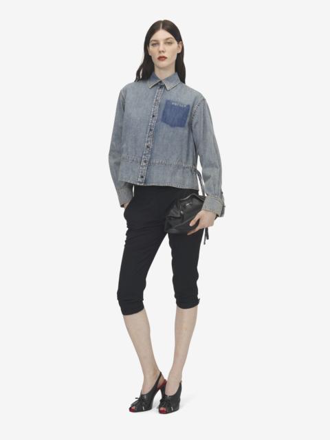 Alexander McQueen Chambray Shirt Jacket