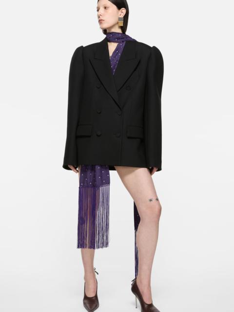 Acne Studios Double-breasted wool suit - Black