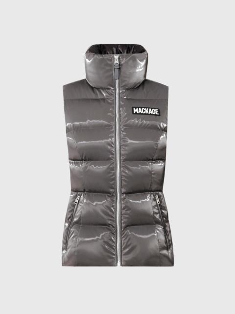 MACKAGE CHAYA-GLO High-Gloss Shell Down Vest