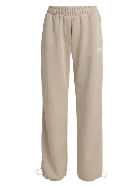 Golden Goose Women's Star Pinstriped Joggers - Khaki
