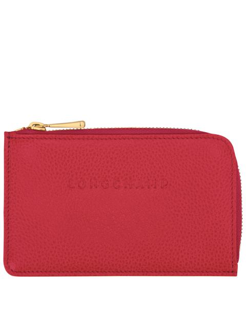 Le Foulonné Card holder Love - Leather