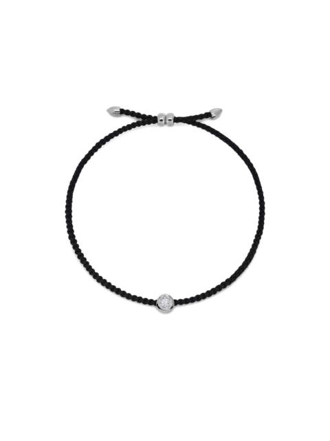 MONICA VINADER solitaire diamond cord bracelet