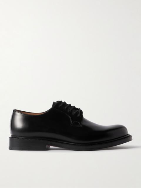 Church's Shannon Polished-Leather Derby Shoes Black