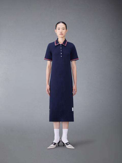 RWB-trimmed polo dress