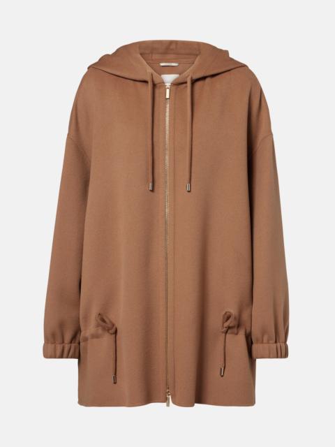 'S Max Mara Hooded virgin wool jacket