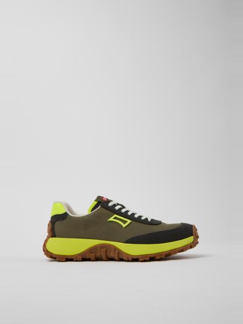 CAMPER Drift Trail VIBRAM Multicolor Recycled PET and Nubuck Women's Sneakers.