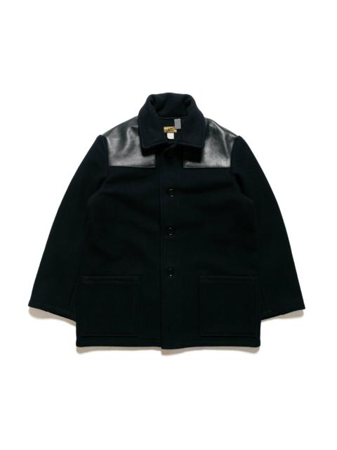 The Real McCoys MJ23125 Wool Donkey Jacket Navy