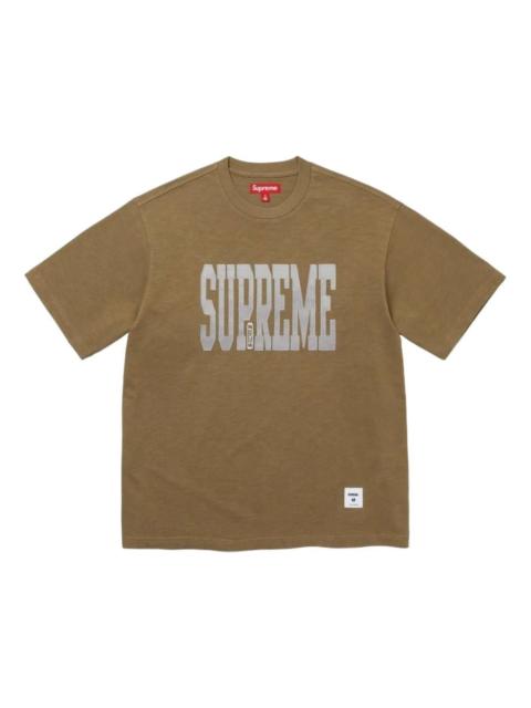 Supreme Supreme FW26 Stretch Appliqué S/S T-Shirt 'Brown' SUP-FW26-016-BRN