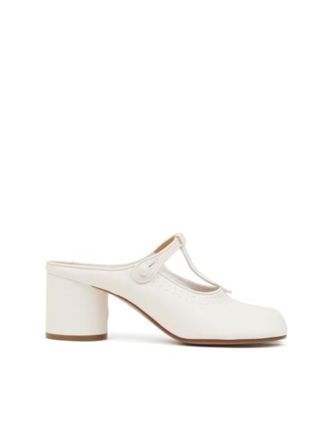 Maison Margiela Tabi 60mm leather mules