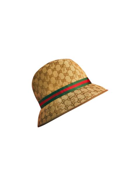 GUCCI Gucci x Palace GG-P Canvas Fedora With Web And Logo Detail 'Beige'