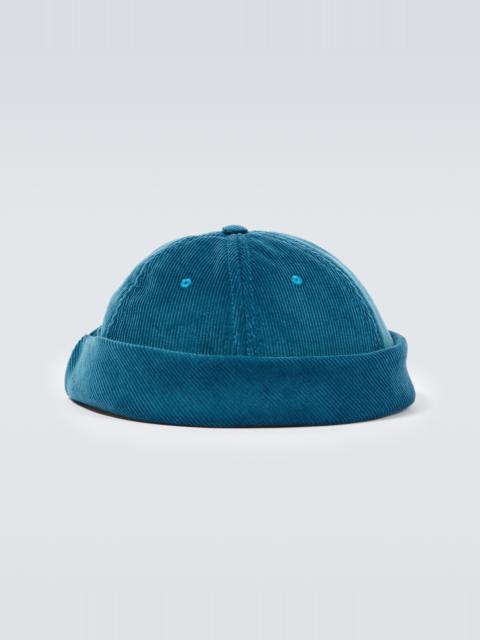 Cotton corduroy hat