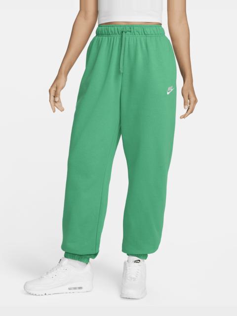 Women's Nike Sportswear Club Fleece Mid-Rise Oversized Sweatpants