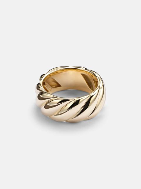 DAVID YURMAN Sculpted Cable 18kt gold ring