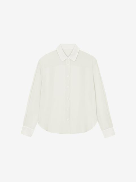 The Frankie Shop Peri Georgette Shirt - Ivory