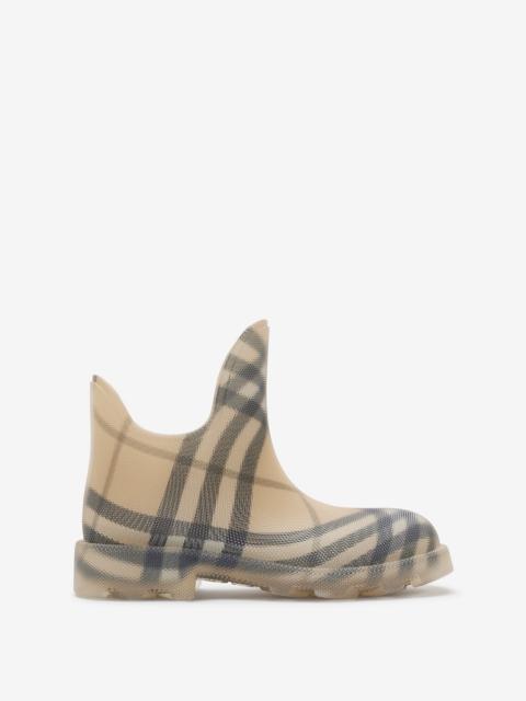 Burberry Check Rubber Marsh Low Boots