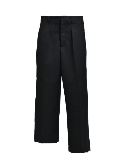 SECOND/LAYER SAICO TROUSERS / BLK