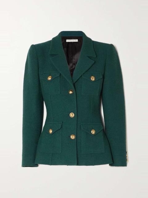 Alessandra Rich Wool-blend bouclé jacket