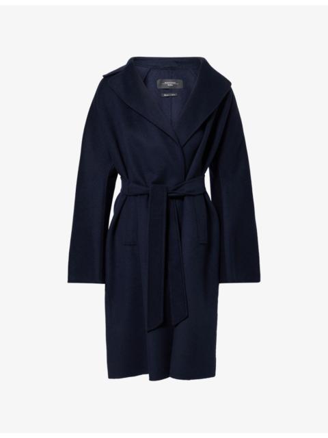 WEEKEND Max Mara Galosce Notch-Lapels Wool-Blend Coat