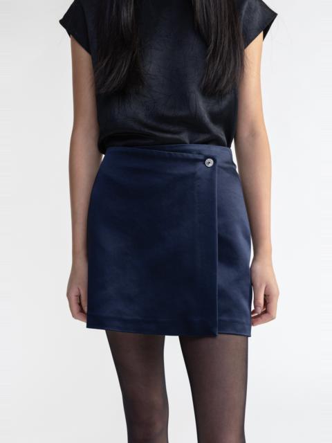 AERON STELLA
Heavy satin mini skirt