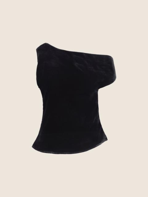 Favorite Daughter THE VELVET SIDE NOTE TOP