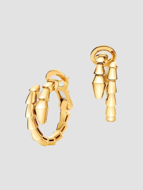 BVLGARI Women's Serpenti Viper 18K Gold Hoop Earrings - Yellow Gold
