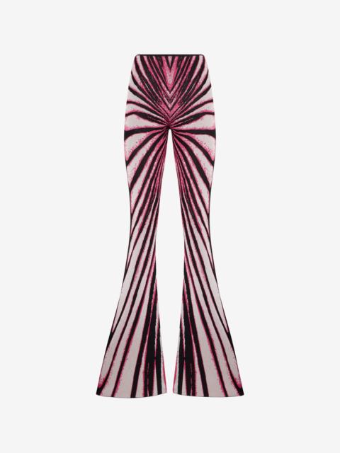 Roberto Cavalli Ray Of Paradise Print Trousers
