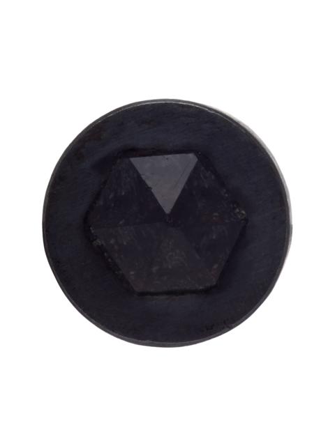 Parts of Four Herkimer Spike Single Stud Earring